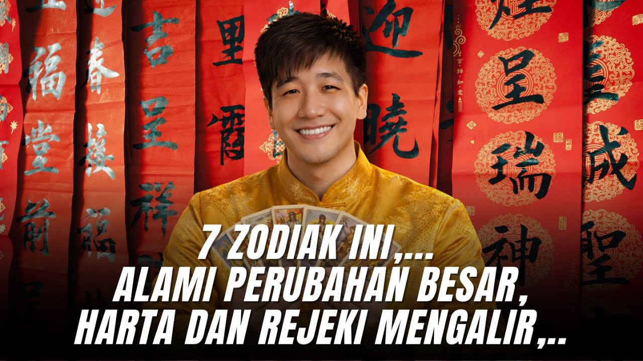 7 Zodiak Ini,... alami perubahan besar, Harta dan rejeki mengalir,..