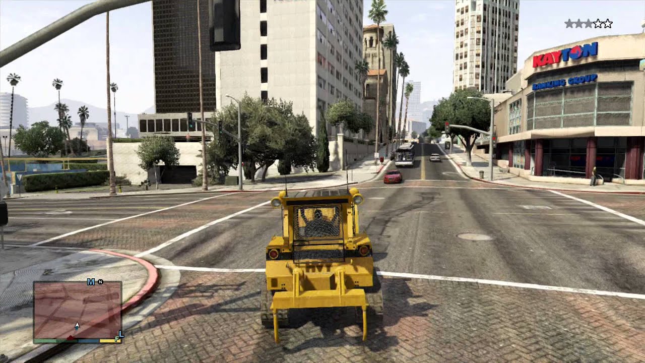 GTA V - Bulldozer