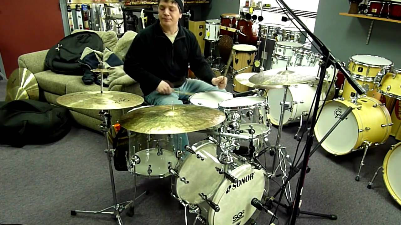 Brooke Sofferman Plays His Sonor Drums & Agop Cymbals - Part 4