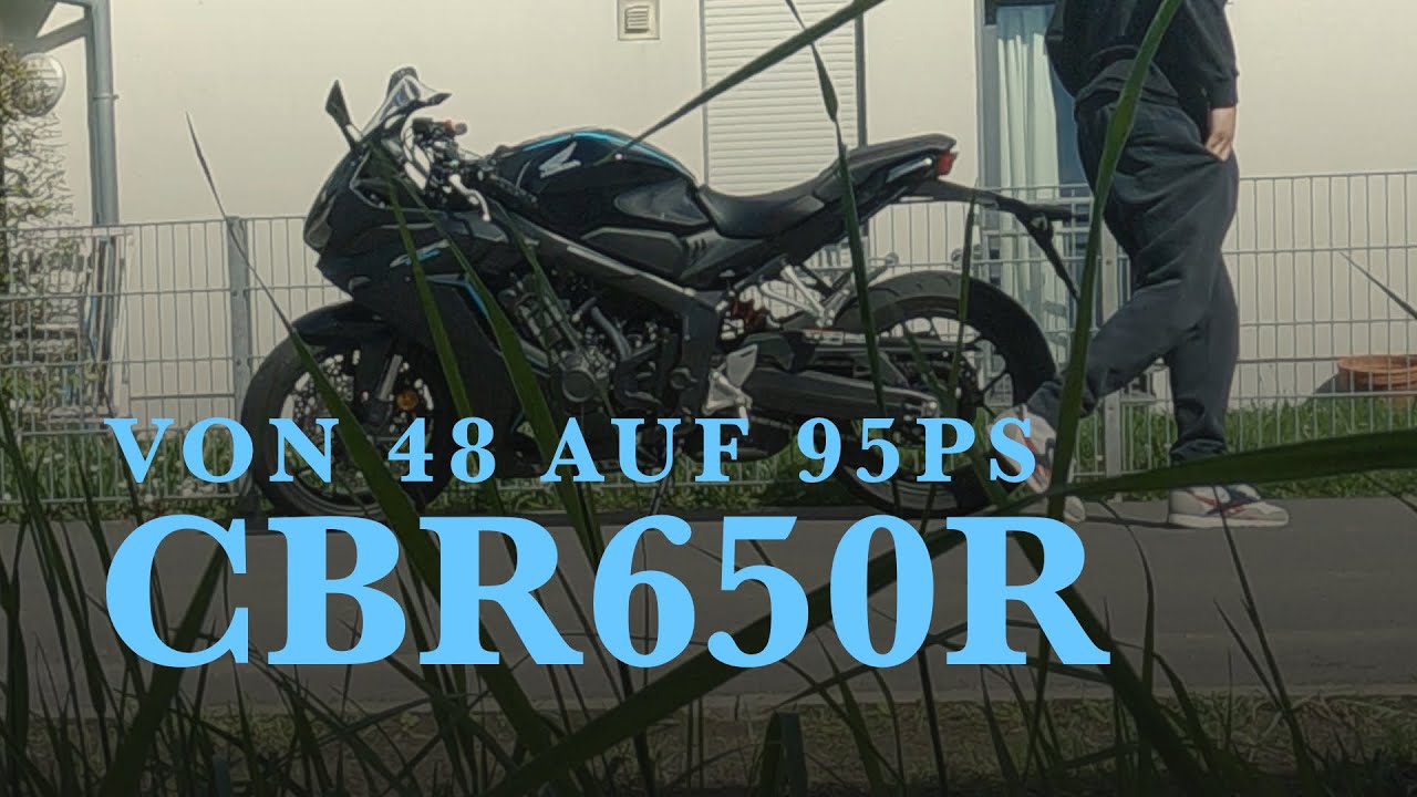 Endlich offen!!! CBR650R 48 auf 95ps & 200+ kmh auf A3 Let's GOOOO!