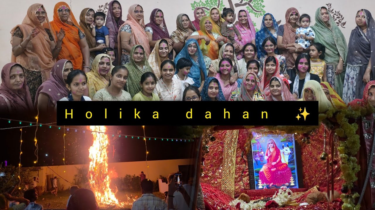 Marwadi style me holika dahan ✨️