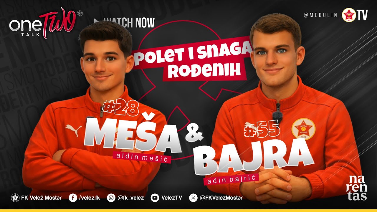 OneTWO talk  I  Aldin Mešić i Adin Bajrić