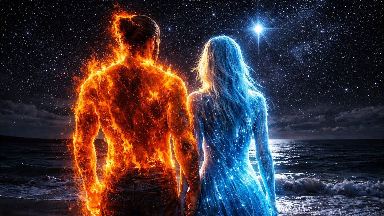 Su ve Ateşin Aşkı 💦🔥❤️‍🔥 İlahi Dansı 🔱Eril ve Dişil Prensip ✨ Su Ateş Aşk ve Işk - Nur ✨