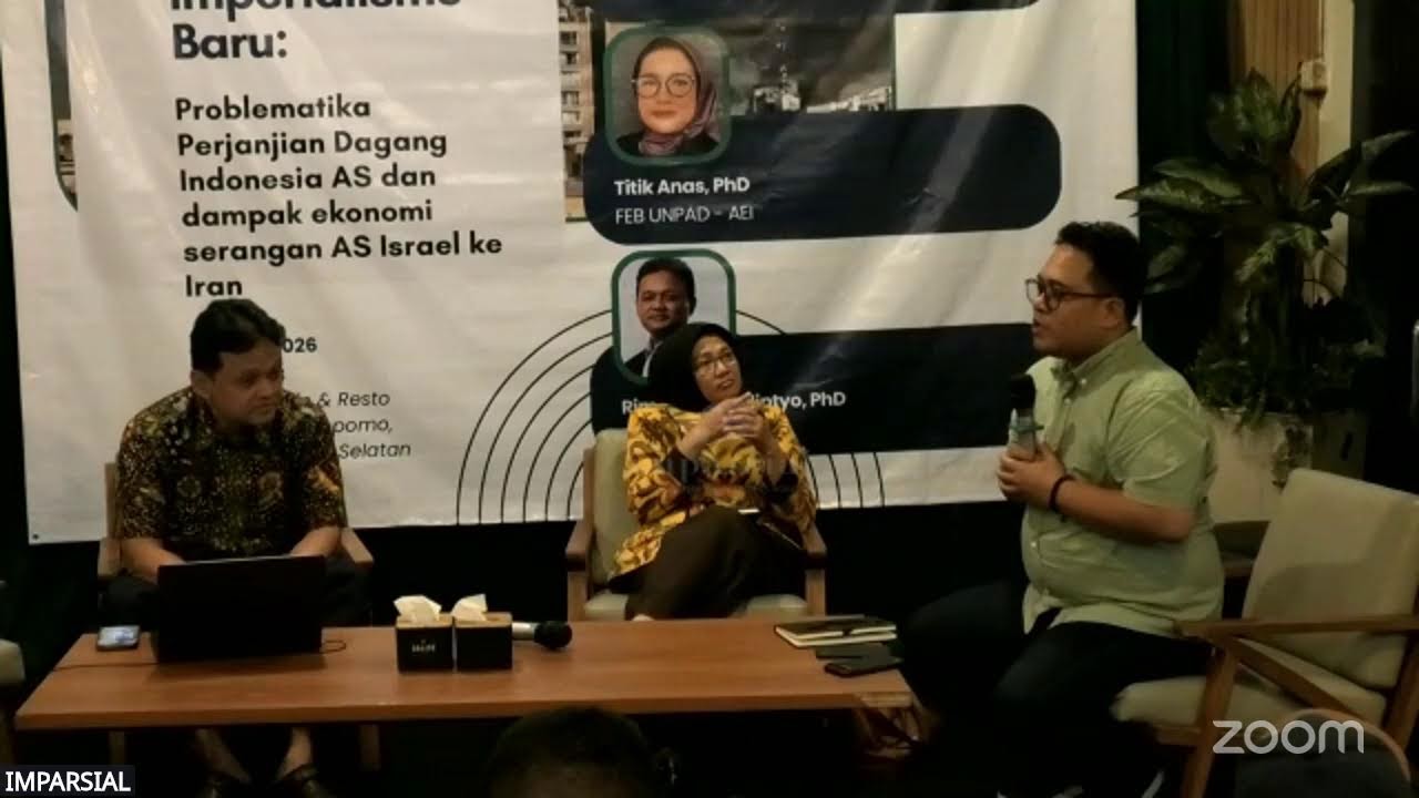 DISKUSI PUBLIK - Ancaman Imperialisme Baru: Problematika  Perjanjian Dagang Indonesia AS