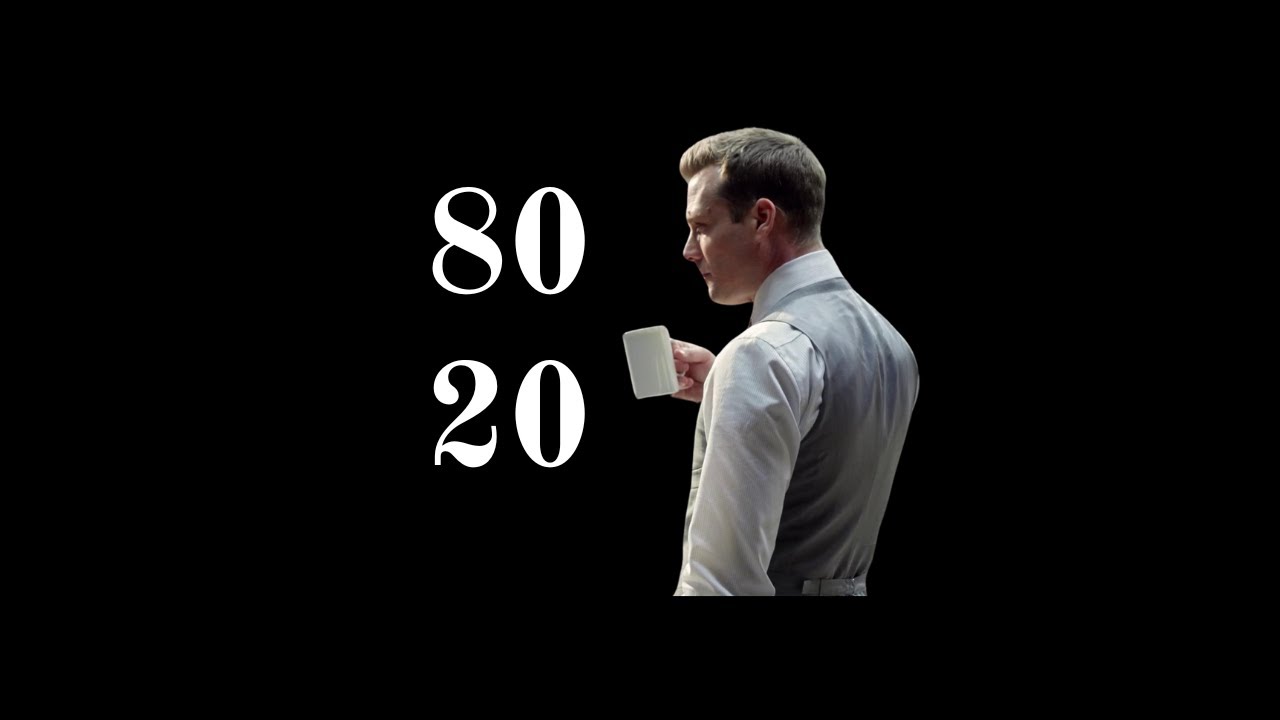 Less is More: Harvey Specter and the 80/20 Principle