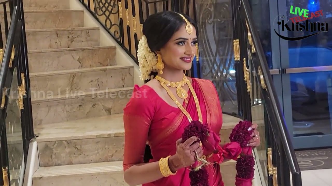 கனடாவின் Toronto நகரில் இடம் பெற்ற கீர்த்தன்- விதுஷாயினி திருமண  வைபவத்தின் தொகுப்பு