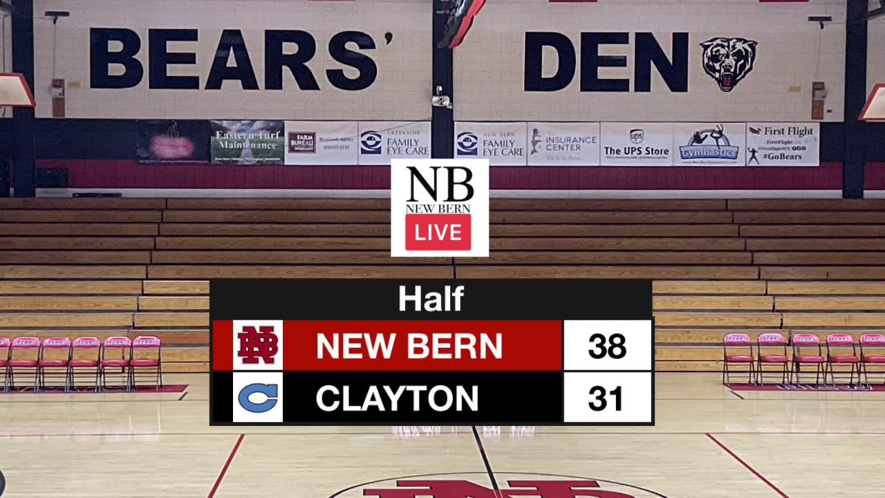 Varsity Basketball: New Bern vs Clayton