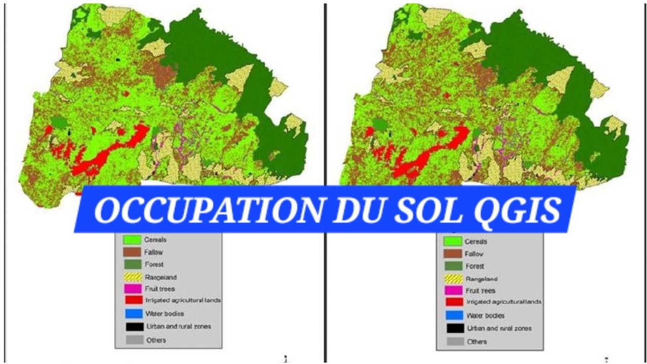 🔴 QGis : Carte d'Occupation des sols dans QGis | Classification non Supervisée - Unsupervised