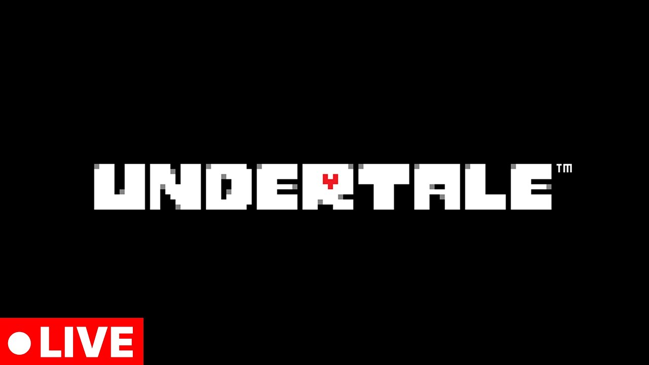 🔴 UNDERTALE LIVE... FINALLY 🔴