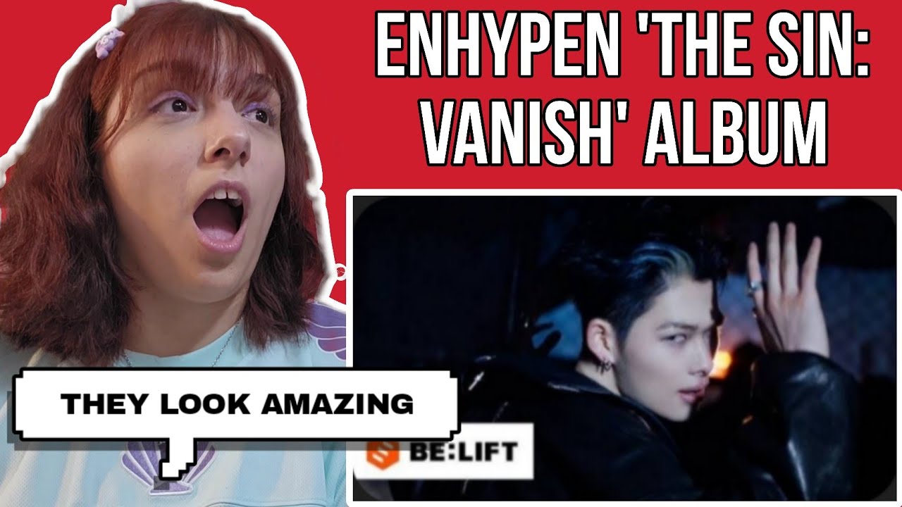 ENHYPEN 'THE SIN: VANISH' ALBUM & 'KNIFE' MV | REACTION 