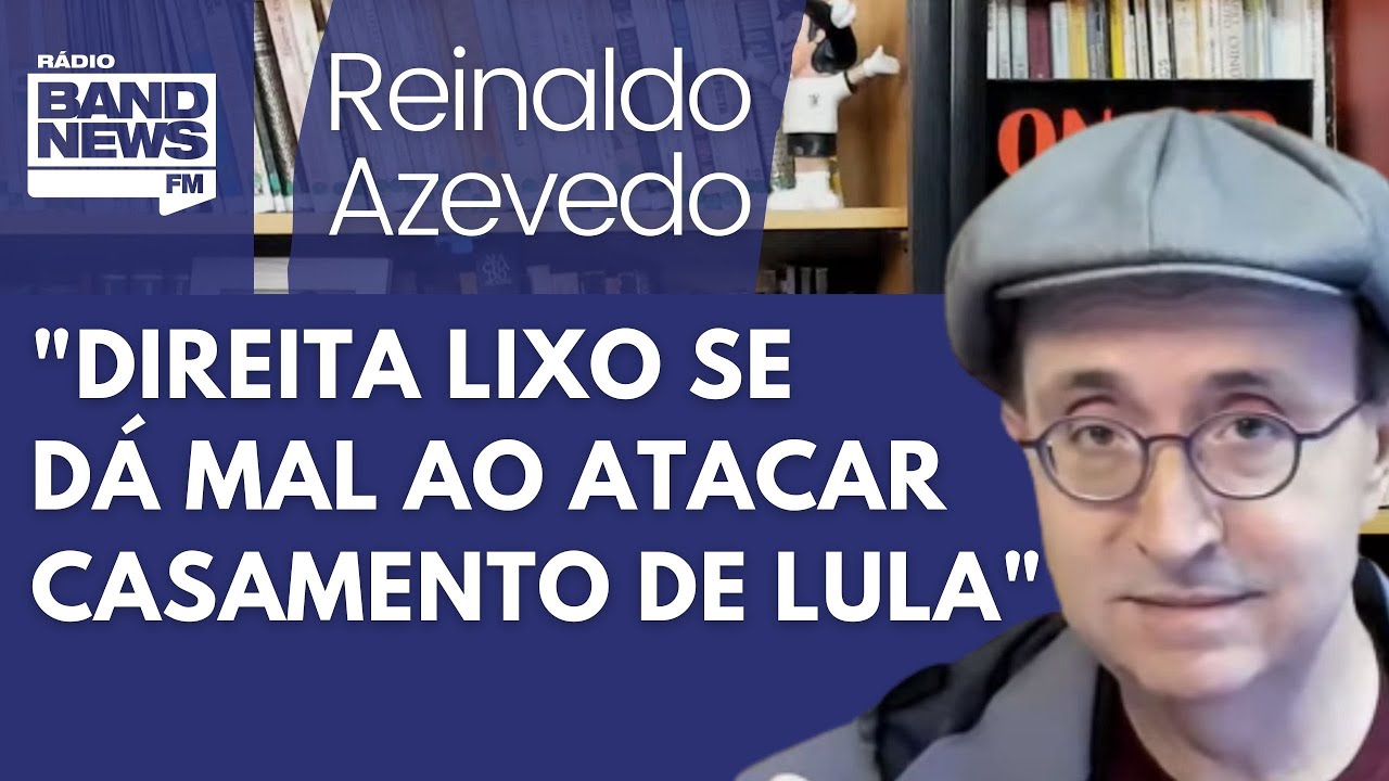 Reinaldo: Casamento de Lula e preconceito de classe