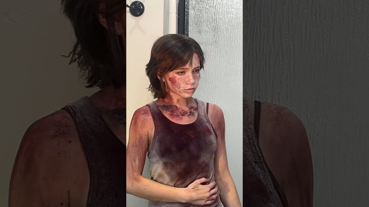 It&rsquo;s all makeup!! SFX blood warning #thelastofus #thelastofuspart2