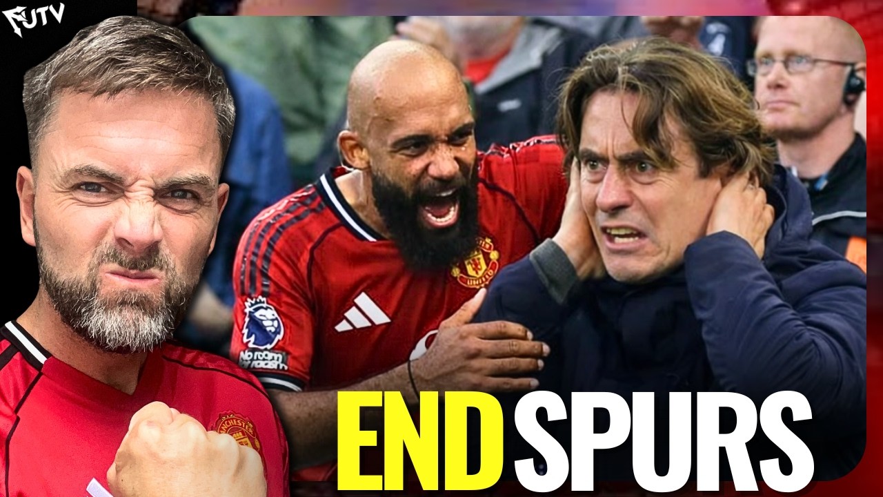 A Win Against Spurs Proves United Are Really Chasing TOP 4!