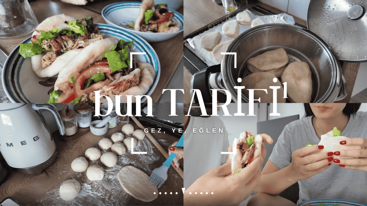 Bun (Bao) Ekmek Tarifini Denedim