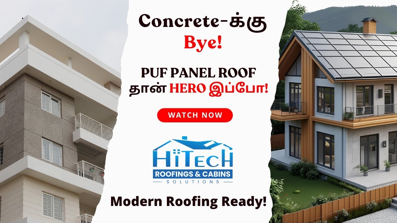 PUF Panel Roofing Explained: The Smart Choice for Heat Resistance & Durability