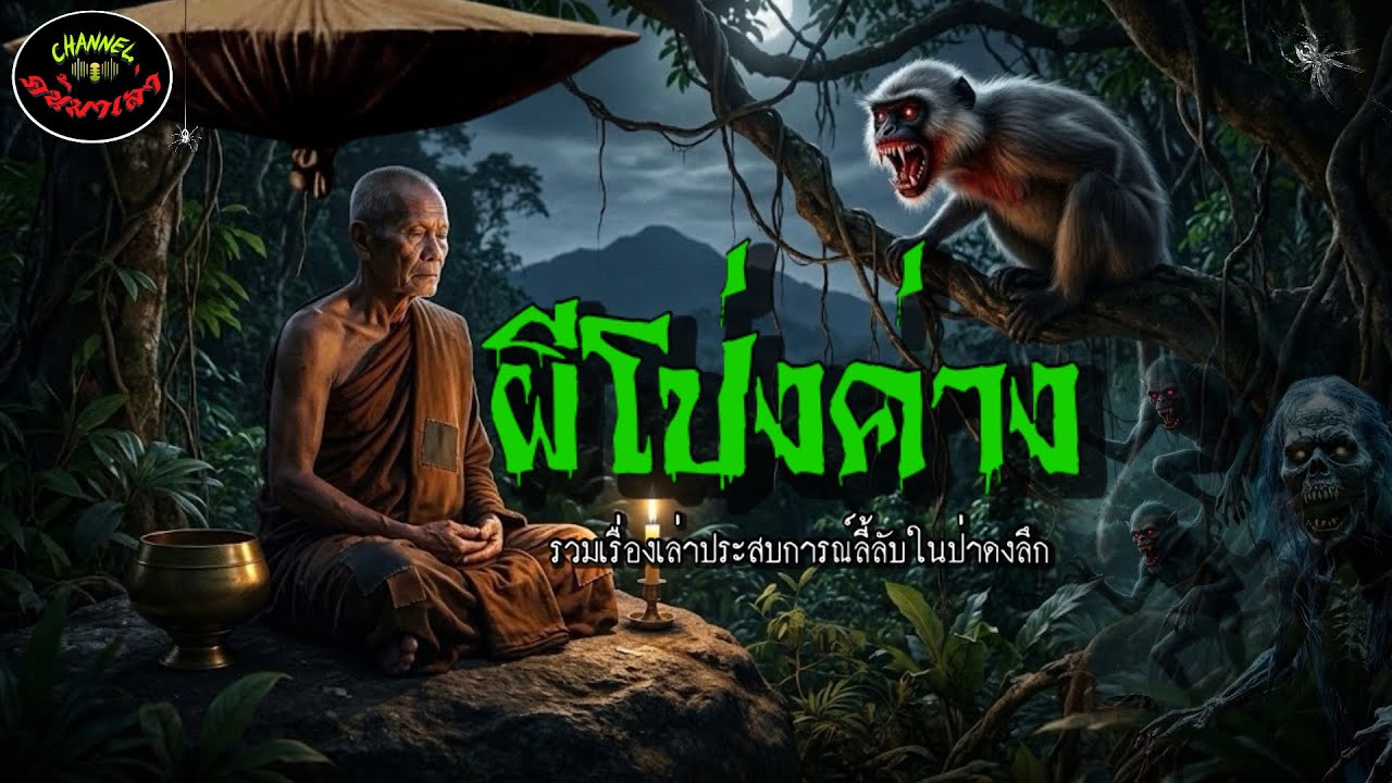 ผีโป่งค่าง |เรื่องเล่าประสบการณ์ลี้ลับพระธุดงค์กรรมฐาน