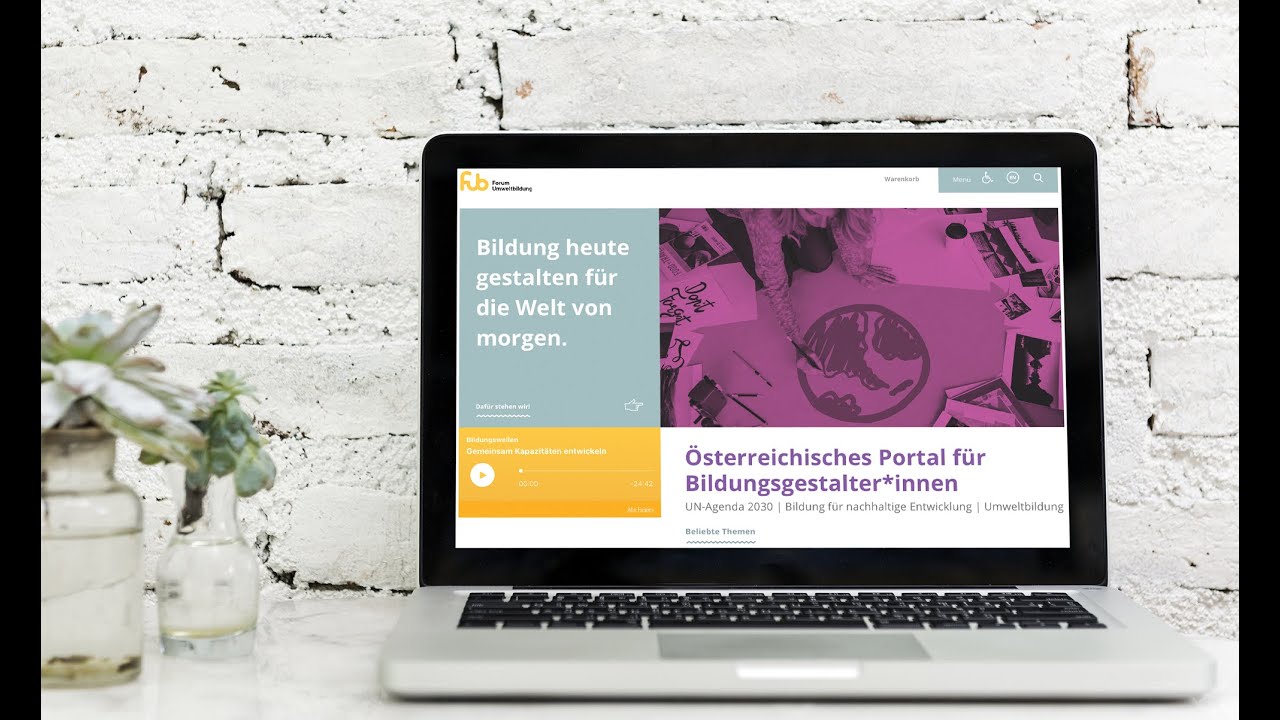 Forum Umweltbildung &ndash;&nbsp;Bildung heute gestalten f&uuml;r die Welt von morgen.