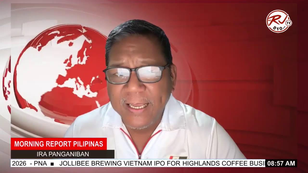 𝗠𝗼𝗿𝗻𝗶𝗻𝗴 𝗥𝗲𝗽𝗼𝗿𝘁 𝗣𝗶𝗹𝗶𝗽𝗶𝗻𝗮𝘀 Hosted by Ira Panganiban - March 05, 2026