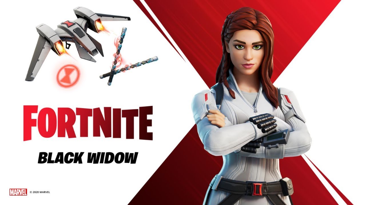 Fortnite - Black Widow (Snow Suit) Available Now!