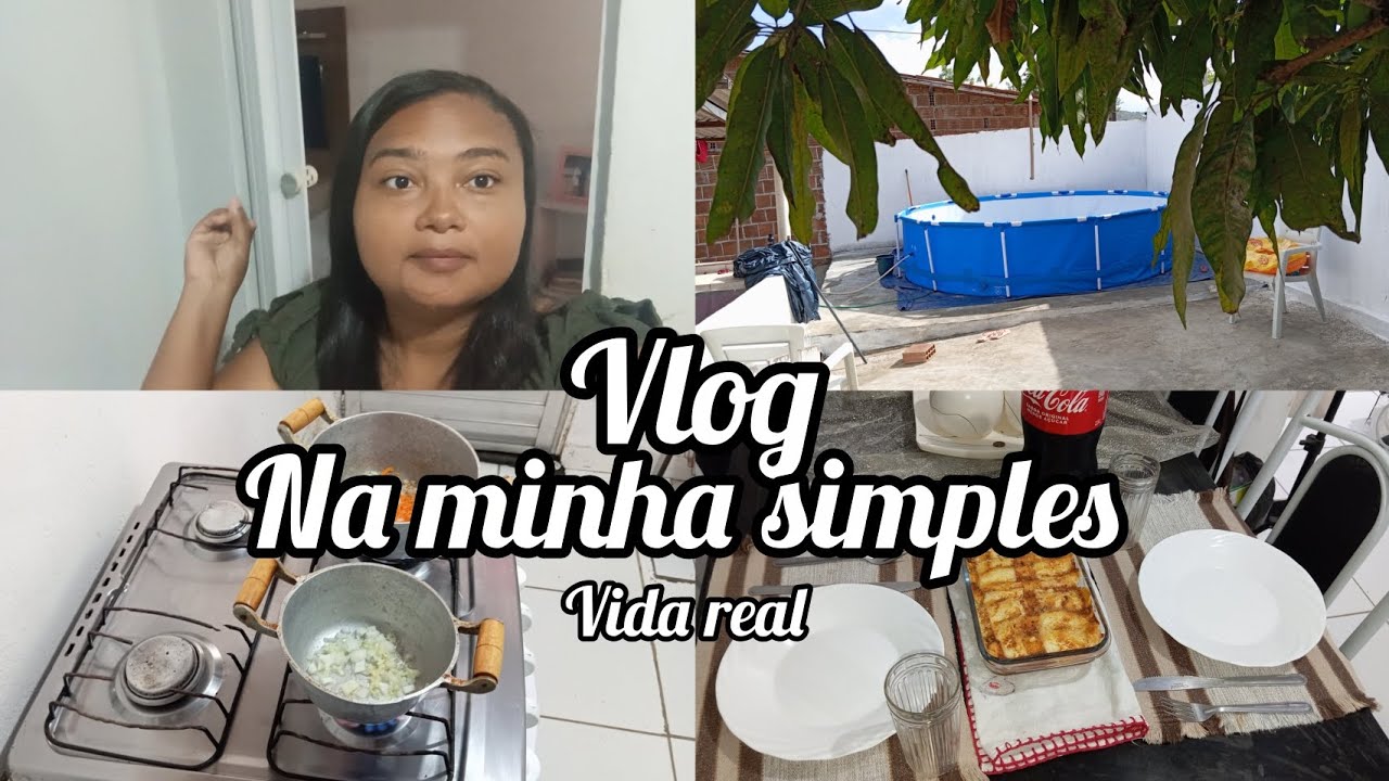 VLOG/ dia dia real /fiz almoço// um dia comigo