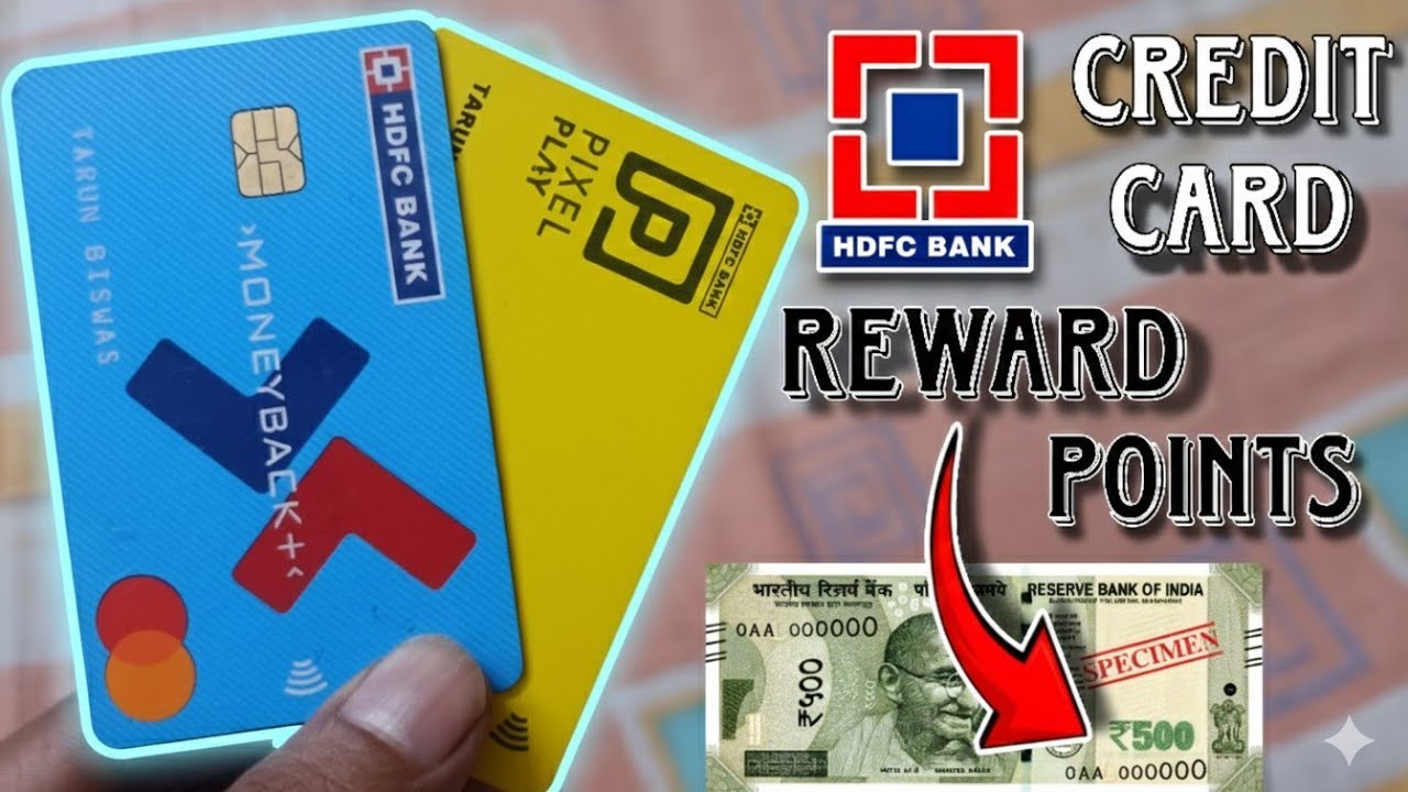 HDFC Bank Credit Card Rewards Points to Cash Conversion Process ||