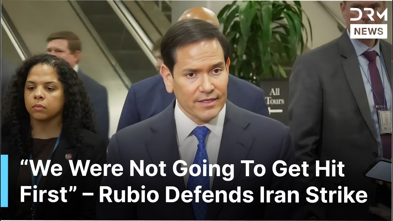 BREAKING NEWS: Rubio Says Trump Ordered Strike To Prevent Nuclear Iran | DRM News | AC1F