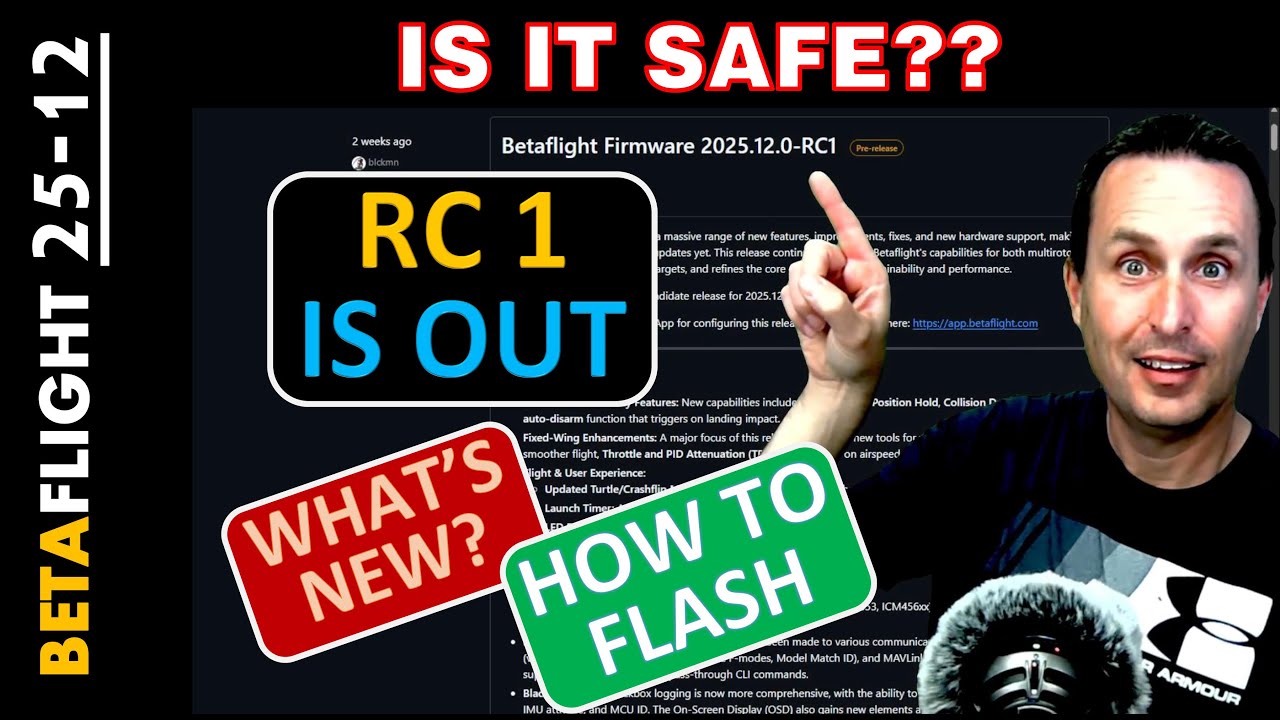 🎉Betaflight 2025.12 | Betaflight 4.6 R.C. IS OUT!!🎉 - is it safe?