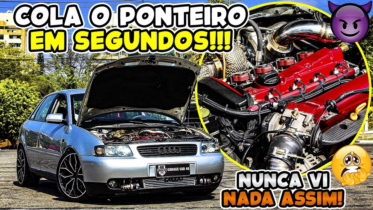 QUE P@#%A É ESSA 😈 AUDI TURBO DE 520CV COM CÂMBIO SEQUENCIAL