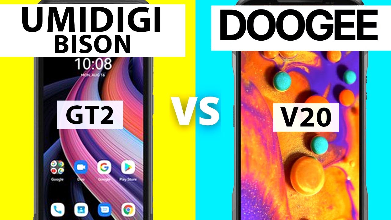 Doogee V20 vs Umidigi Bison GT2 Pro - Which is the Best Rugged Phone?