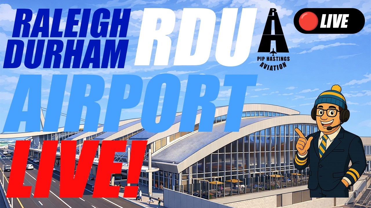 🔴 LIVE PLANE SPOTTING From:RDU RALEIGH DURHAM INTERNATIONAL AIRPORT| 02.14.26 LIVE RDU