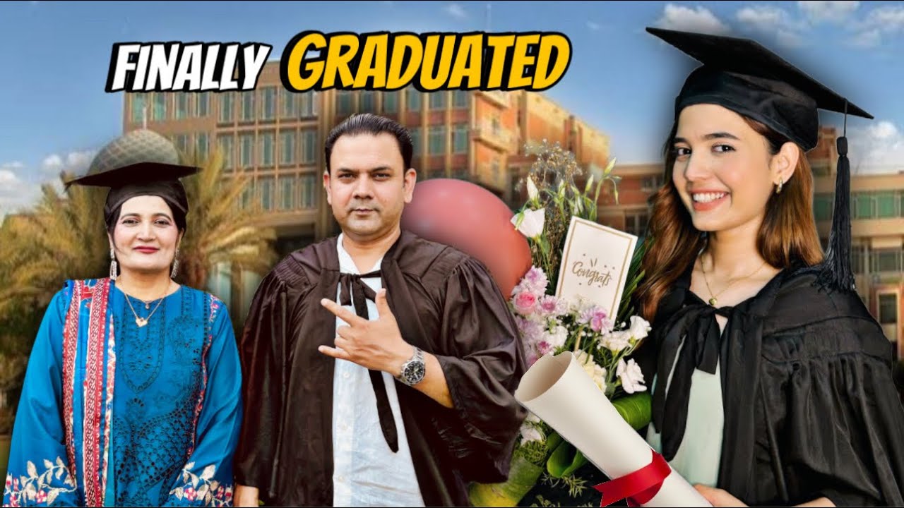 Finally Graduated👩🏻‍🎓|Degree Milne par Ghar waloun ka Reaction🥹|Convocation Day🎓|Sistrology