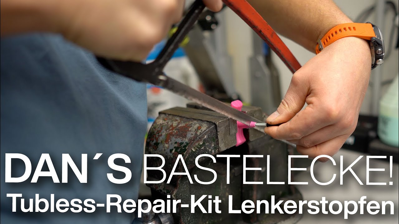 Tubeless Repair-Kit Umbau für den Lenkerstopfen MucOff Puncture Plug