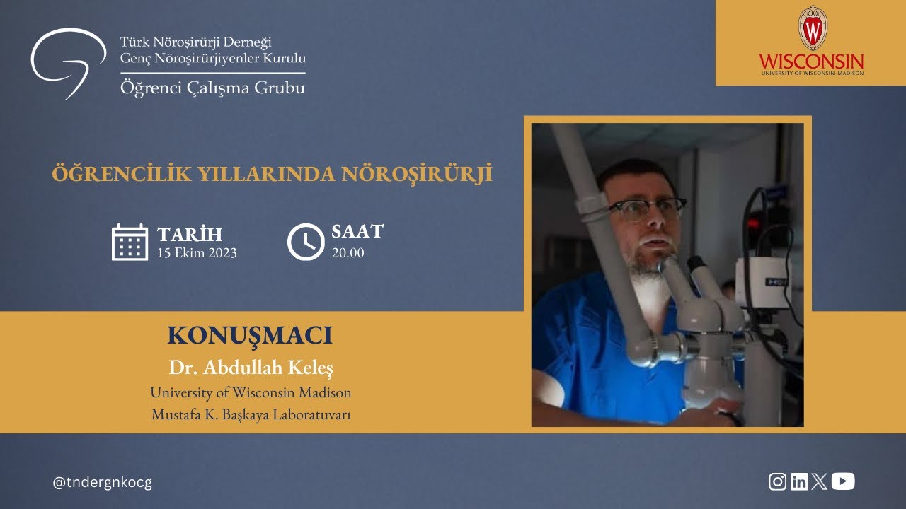&Ouml;ğrencilik Yıllarında N&ouml;roşir&uuml;rji - Dr. Abdullah Keleş