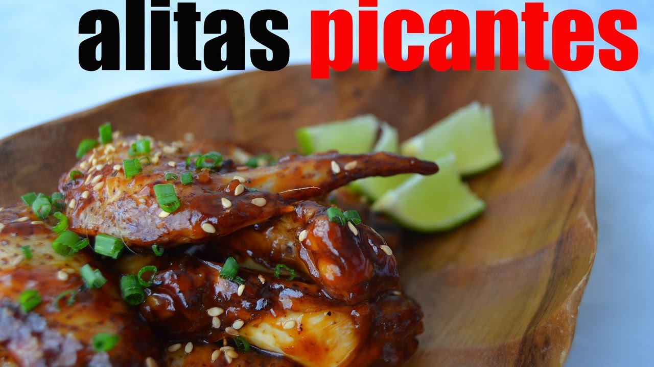 ALITAS PICANTES, receta grabada con una GOPRO
