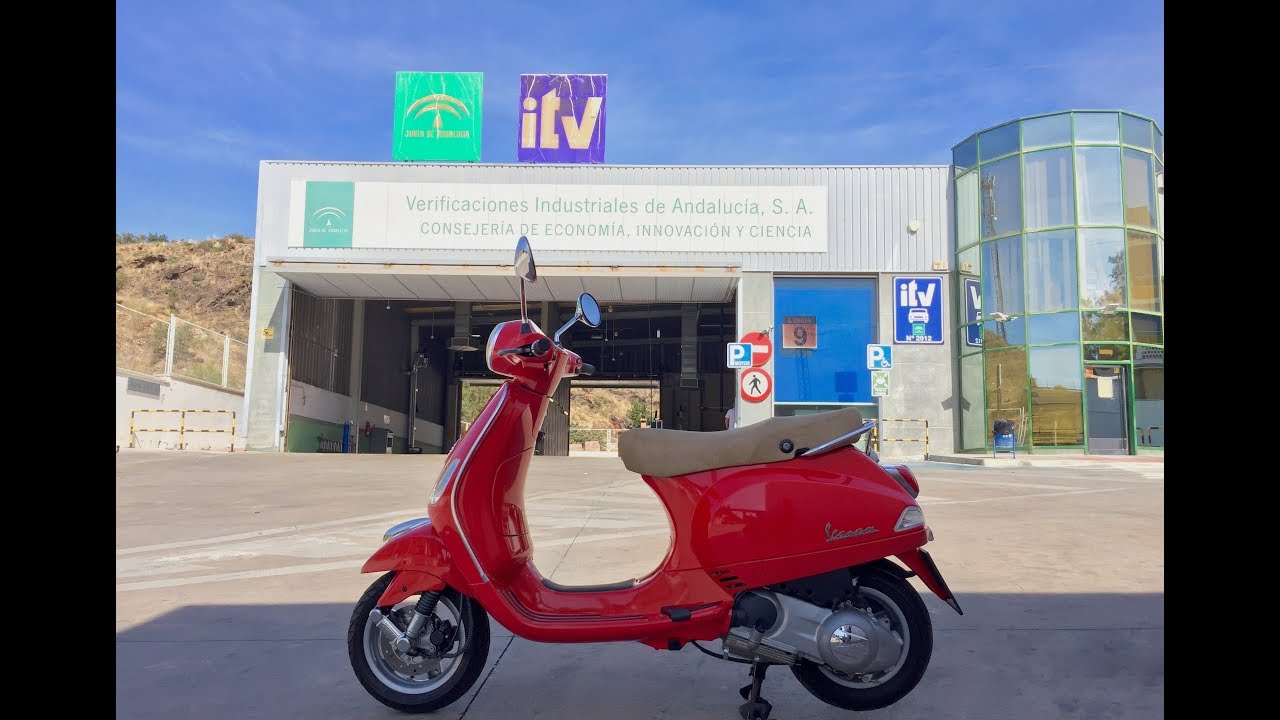 Pérdida de DOCUMENTACIÓN | Pedir cita | ITV | VESPA LX 125 ie