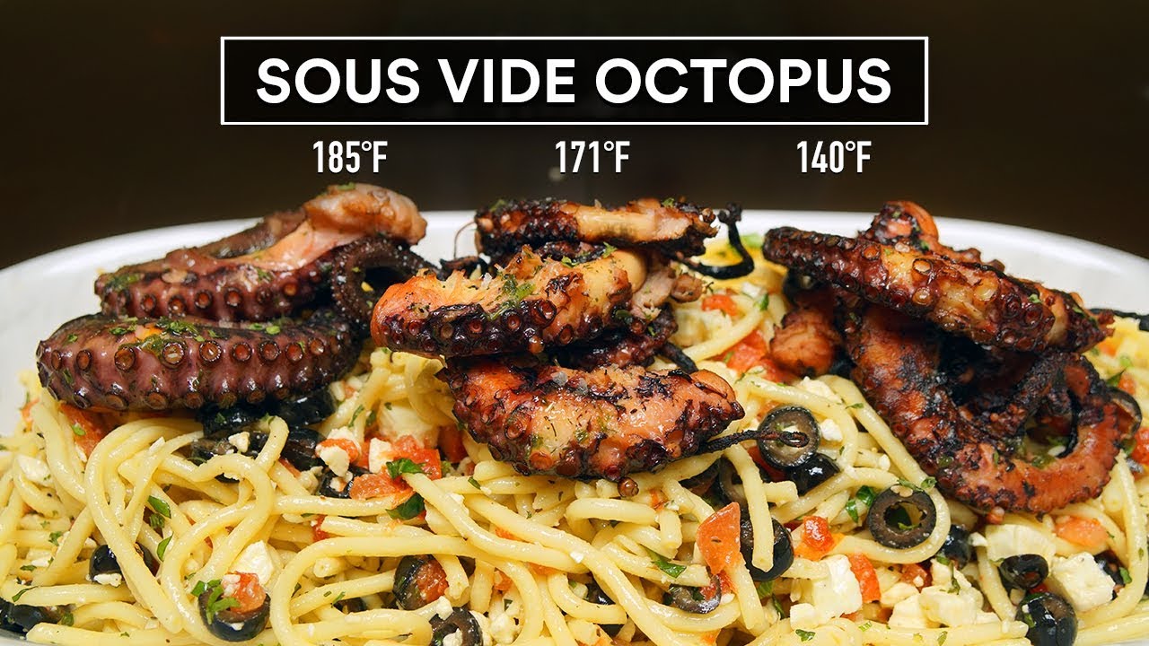 Sous Vide OCTOPUS Experiment - AKA Pulpo!