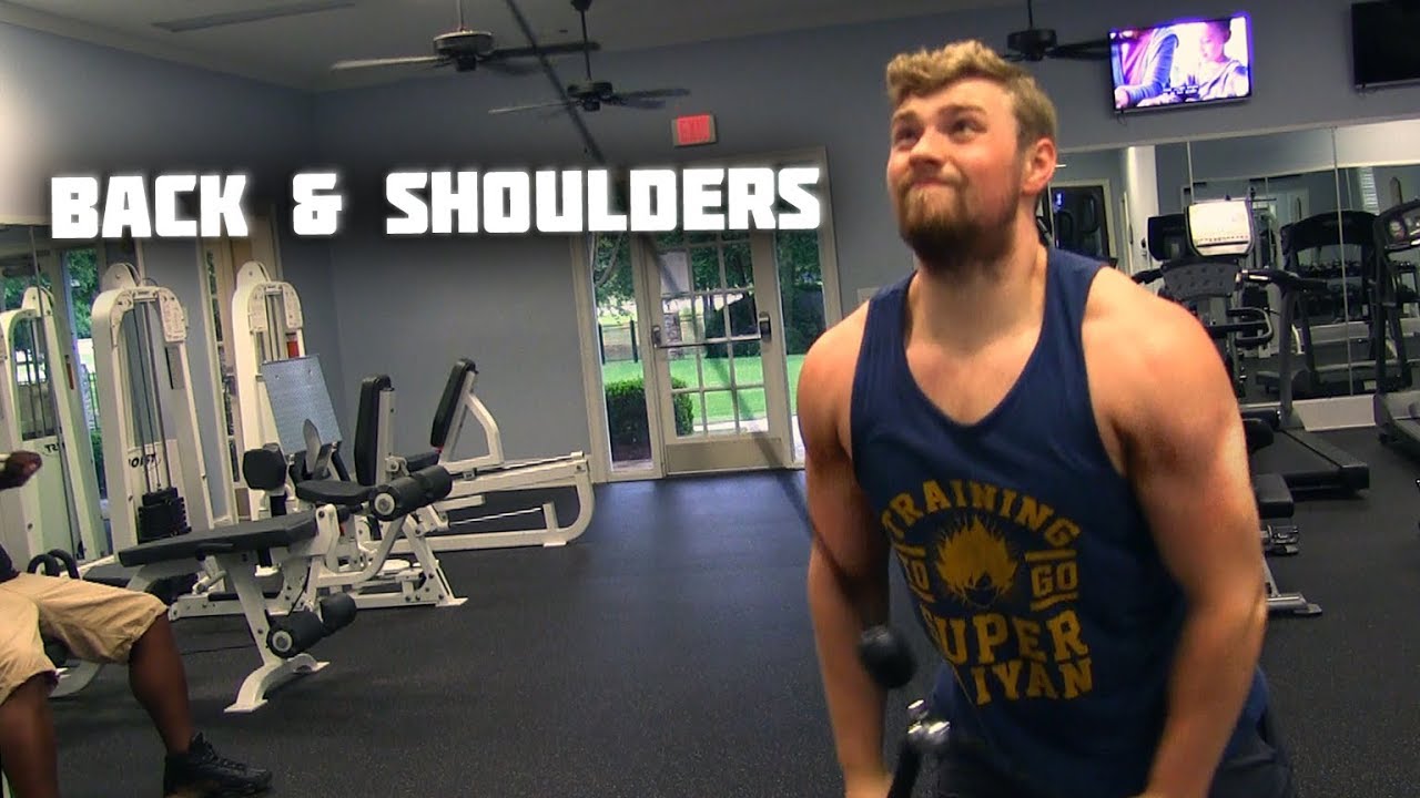 Back & Shoulders Routine | Back to my Childhood - Vlog