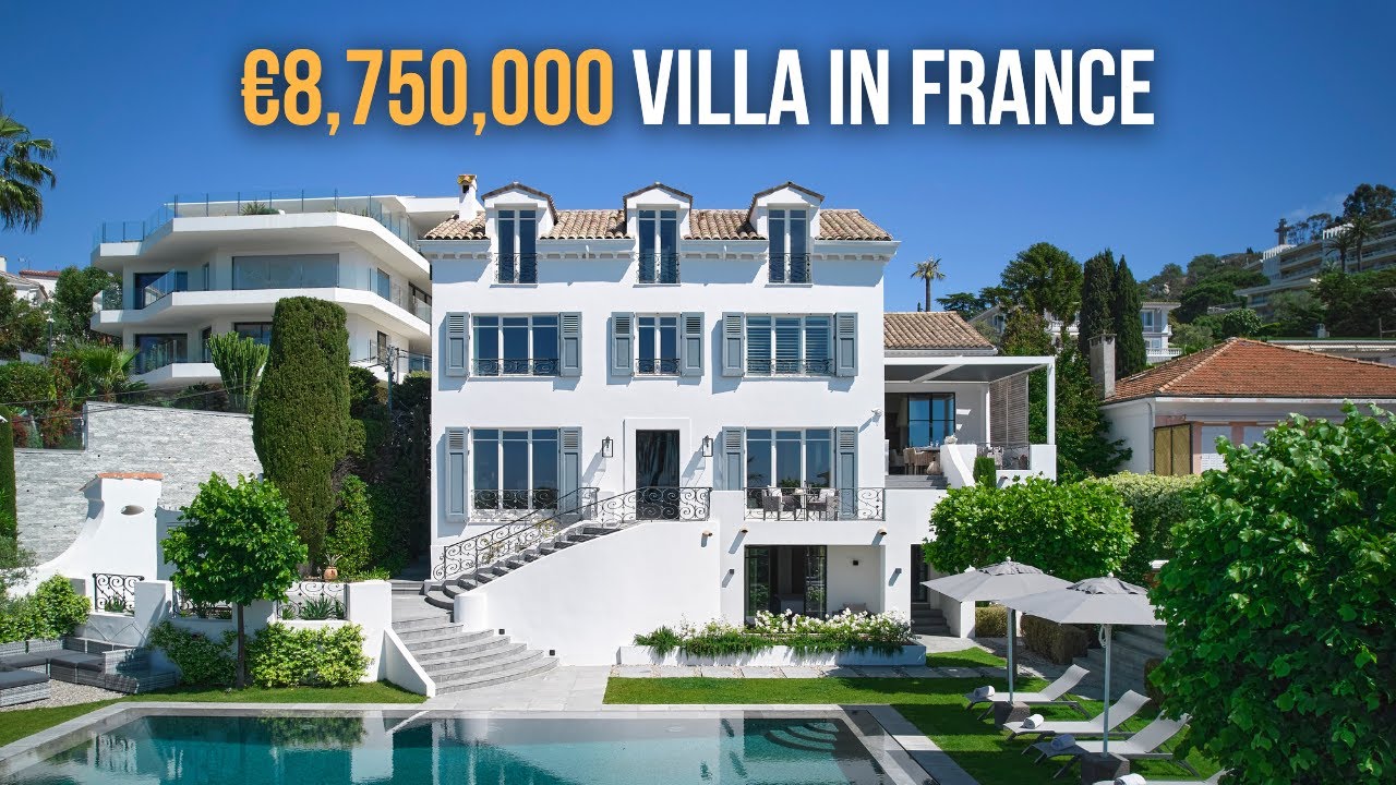 Inside a €8,750,000 Villa in France | Property Tour