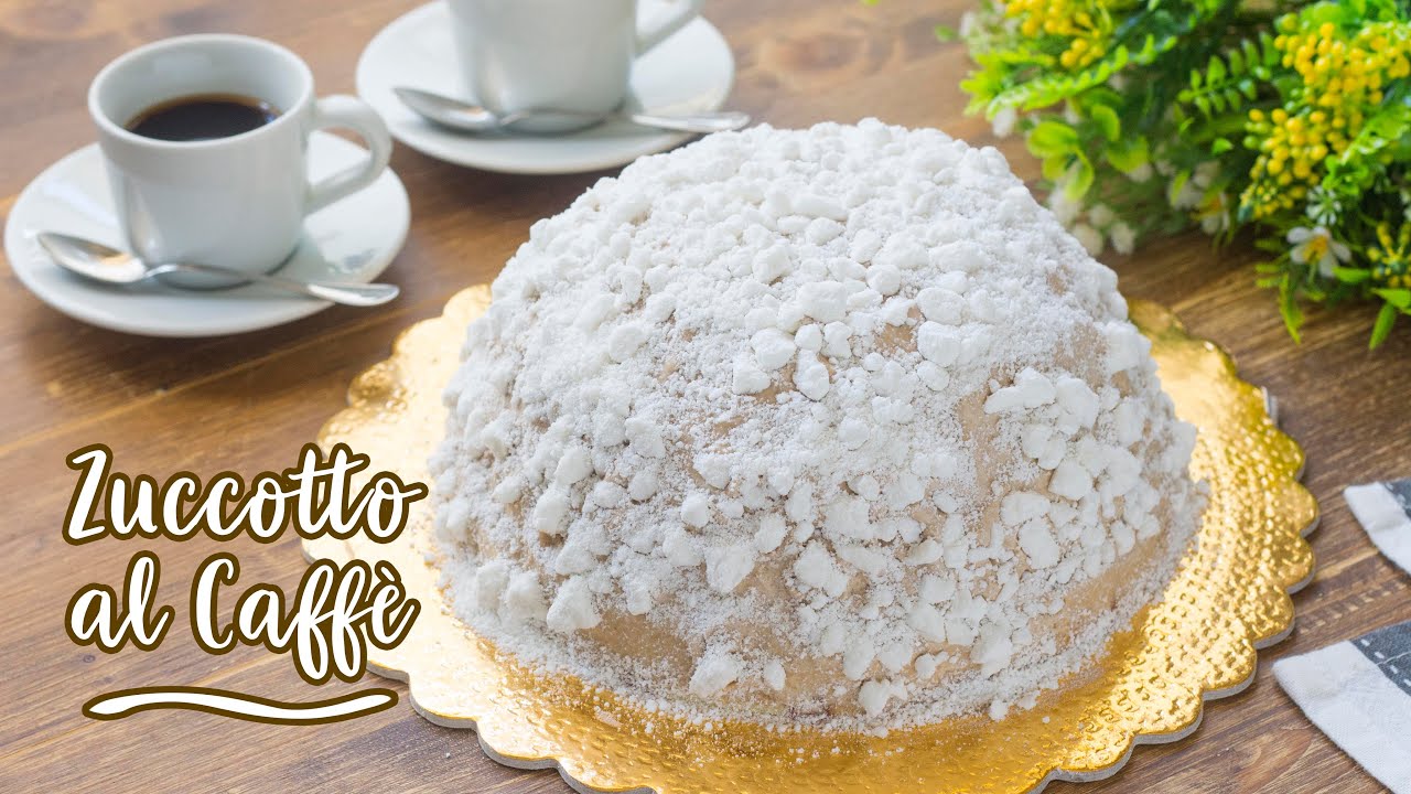 Zuccotto Al Caffè Tartufo Bianco - Ricetta Facile Torta Zuccotto per la Festa del Papà - 55Winston55