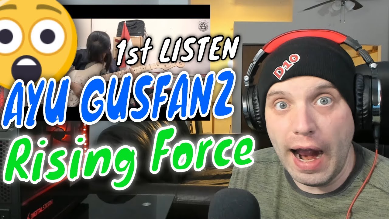 Yngwie Malmsteen - Rising Force (cover Ayu Gusfanz) [Reaction & Review]