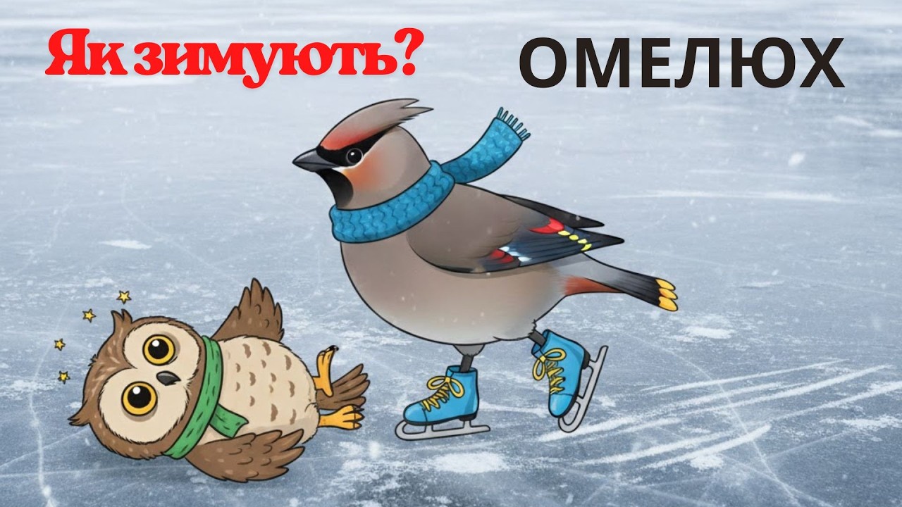 Як зимують саме ці пташки (частина 3). Омелюх, сова