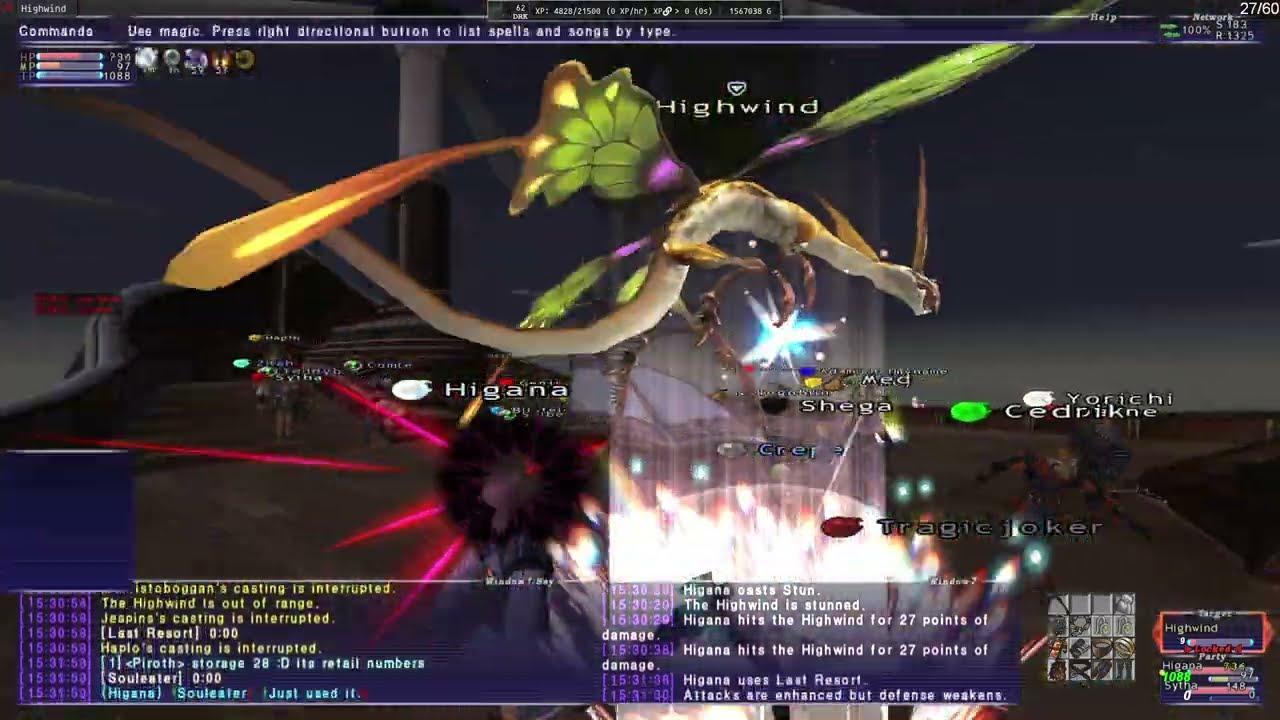 Highwind (Airship battle) - Horizon XI Server - DRK PoV