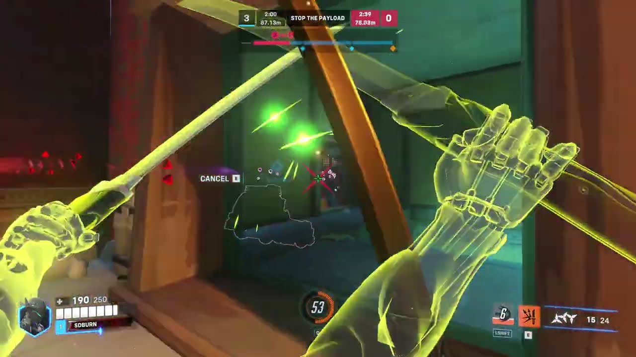 Shadowburn Genji Overwatch 2 POTG! Sdburn is Back! OW 2 SEASON 18 GAMEPLAY