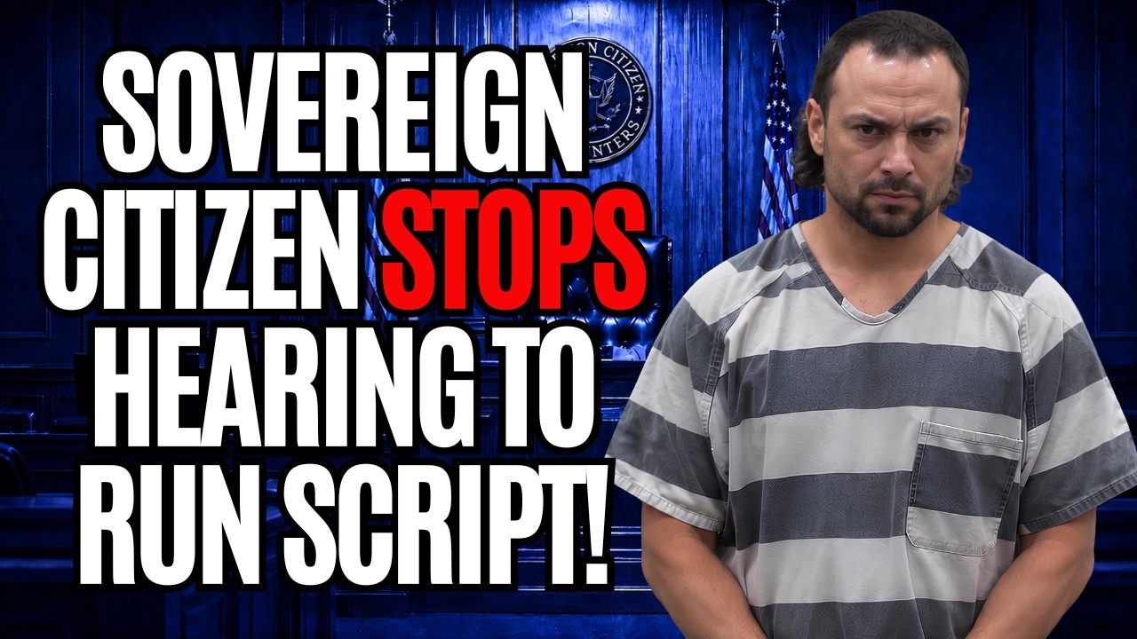 Sovereign Citizen Tries 'Flesh and Blood' Argument in Court&hellip; It Goes Nowhere!