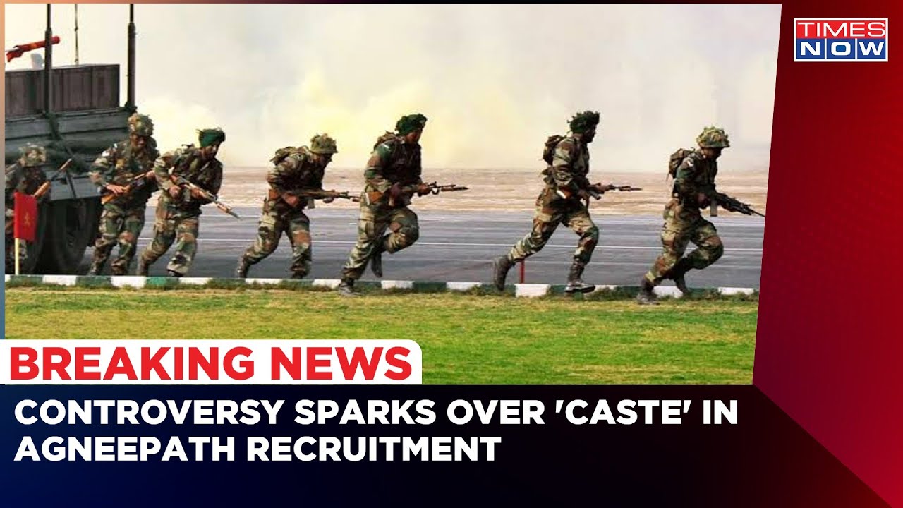 Agneepath Row: Caste Controversy Erupts, Opposition Questions Government | Latest News