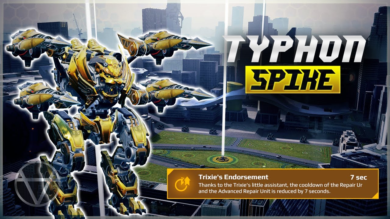 [WR] 🔥 Spike Typhon w/ 161 Km/h – Mk3 Gameplay | War Robots