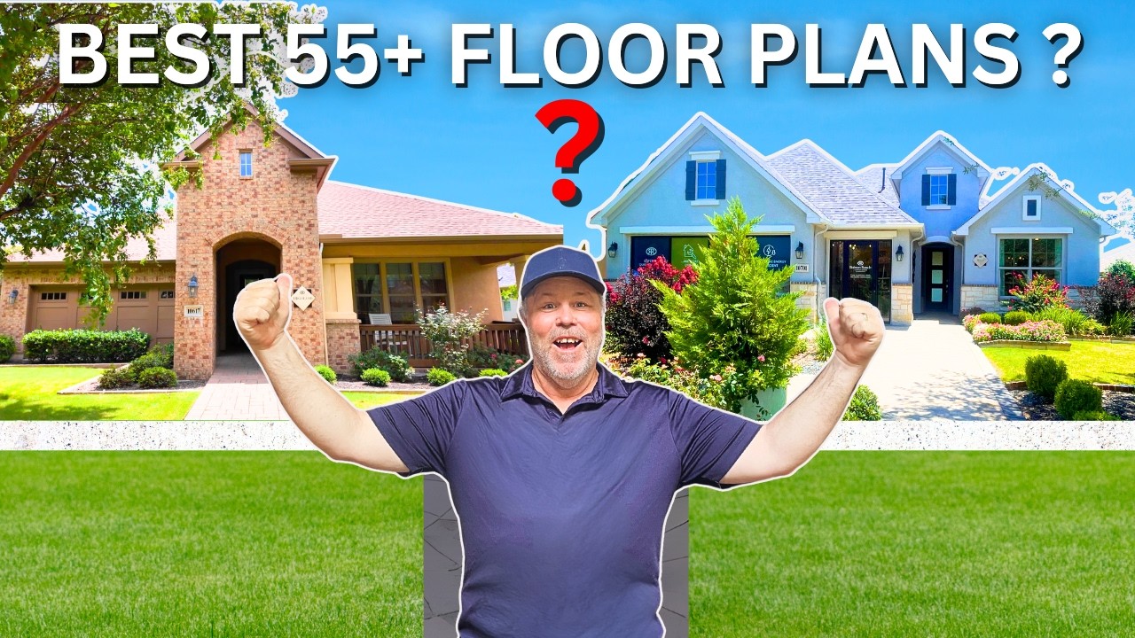 Tour Robson Ranch Texas 3 Tradition Series Model Homes... Texas's Best 55+ Community