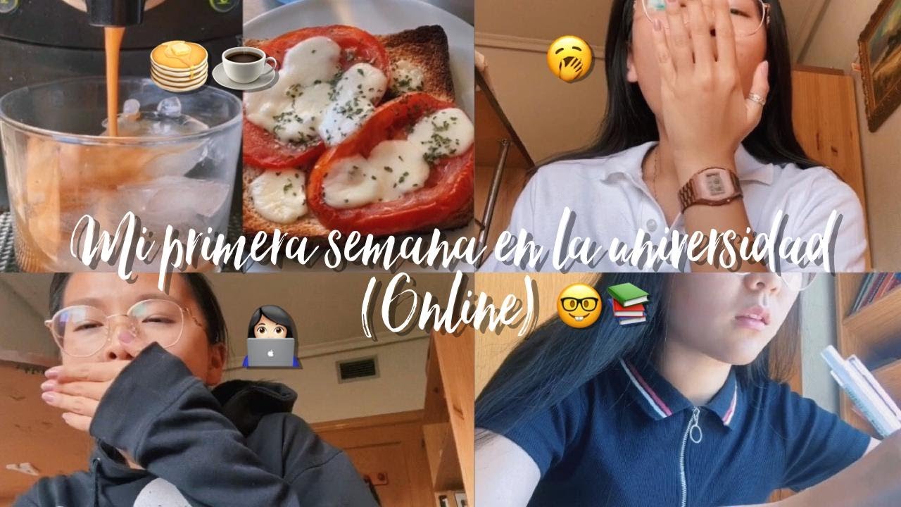 MI PRIMERA SEMANA EN LA UNIVERSIDAD (online por el covid) | ingeniería industrial | Madrid 2020