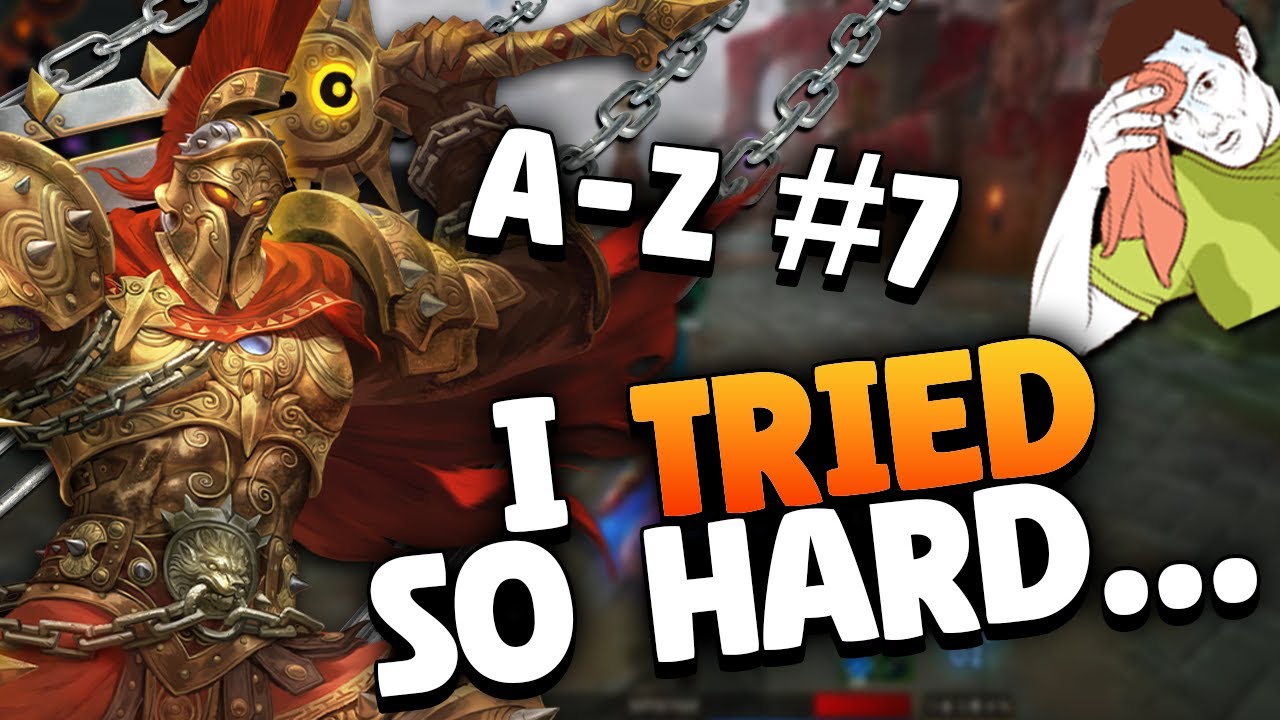 I TRIED SO HARD IN THIS ARES GAME FOR YOU GUYS - Smite 2 A-Z Series