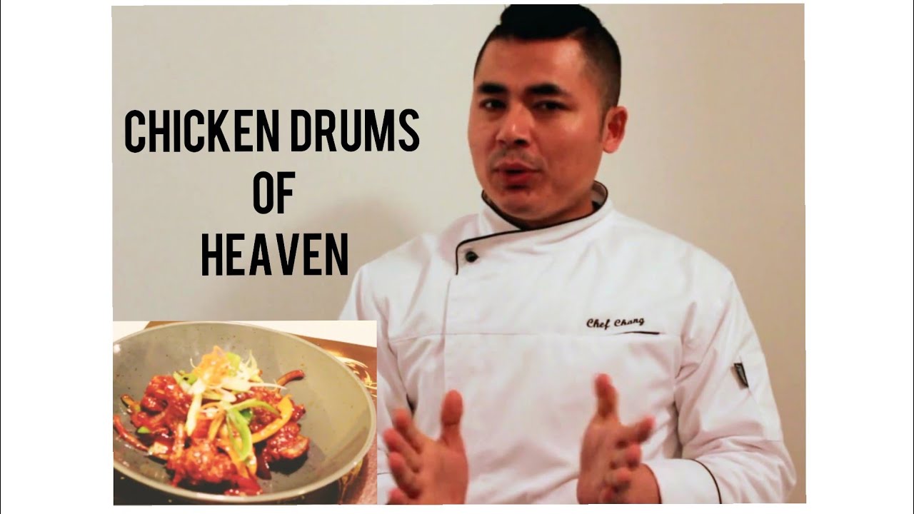 Chicken drums of heaven Indo-Chinese Cuisine  recipes By Chef Chang.It's amazing taste.